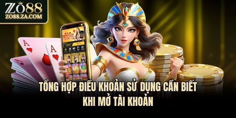 Tổng hợp điều khoản sử dụng cần biết khi mở tài khoản